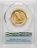 2016-W 50C Walking Liberty Half-Ounce Gold First Strike FS Flag PCGS SP70