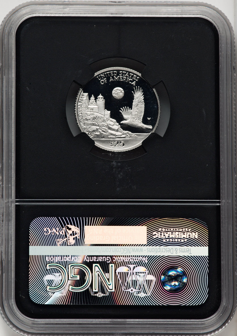 1998-W $25 Quarter-Ounce Platinum Eagle Statue of Liberty NGC PF70 (770462026)