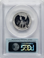 2007-W $50 Half-Ounce Platinum Eagle Reverse Proof FS Flag PCGS PR70