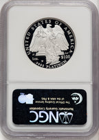 2008-W $100 One-Ounce Platinum Eagle First Strike ER Blue NGC PF70