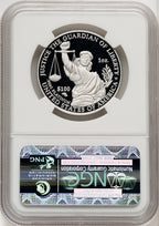 2010-W $100 One-Ounce Platinum Eagle First Strike ER Blue NGC PF70 (770462077)