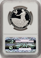 2011-W $100 One-Ounce Platinum Eagle First Strike ER Blue NGC PF70 (770462078)