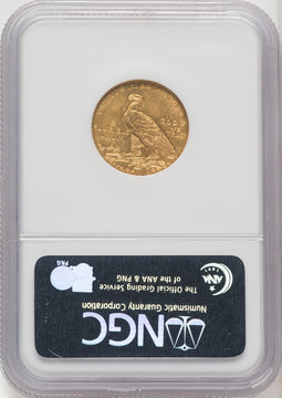 1912 $5 CAC Indian Half Eagle NGC MS64