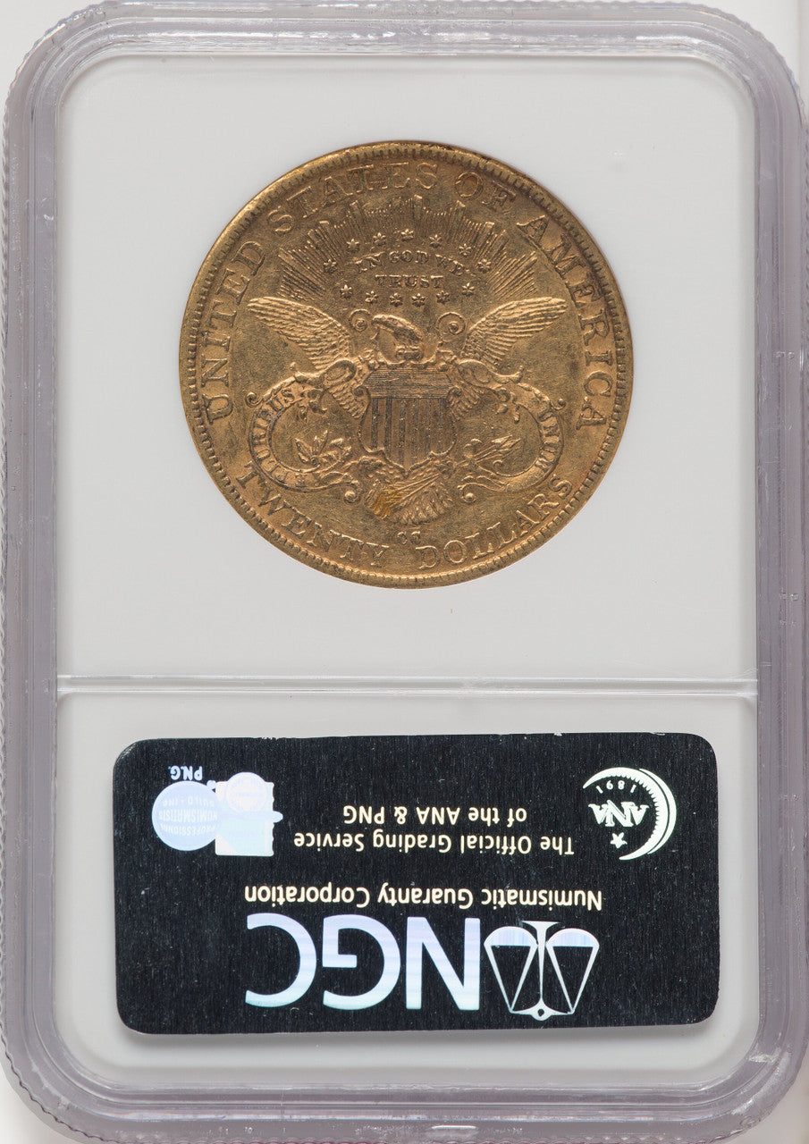 1889-CC $20 Liberty Double Eagle NGC AU55 (770582054)