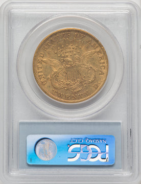 1874-CC $20 Liberty Double Eagle PCGS XF45 (770582043)