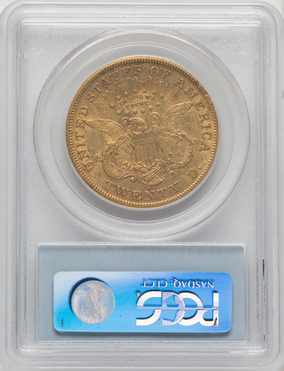 1874-CC $20 Liberty Double Eagle PCGS XF45 (770582043)