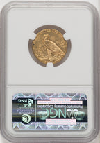1910-D $5 Indian Half Eagle NGC MS64 (770582007)