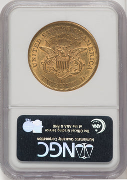 1859-S $20 Liberty Double Eagle NGC AU55 (770582032)