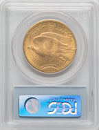 1924-S $20 Saint-Gaudens Double Eagle PCGS MS62