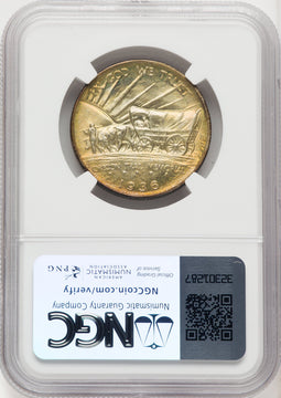1936 50C Oregon Commemorative Silver NGC MS67+