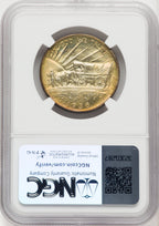 1936 50C Oregon Commemorative Silver NGC MS67+
