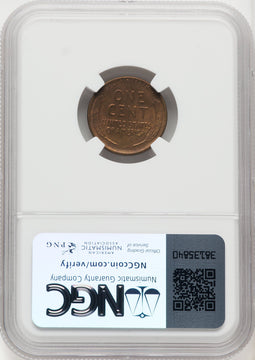 1912-S 1C RB Lincoln Cent NGC MS65