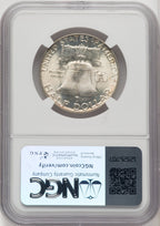 1950-D 50C FL Franklin Half Dollar NGC MS67