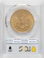 1853/2 $20 Liberty Double Eagle PCGS MS61