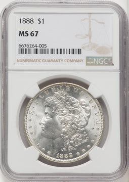 1888 Morgan Dollar NGC MS67 (770677021)