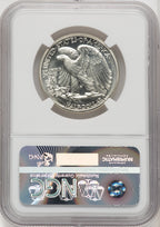1938 50C Proof Walking Liberty Half Dollar NGC PR68