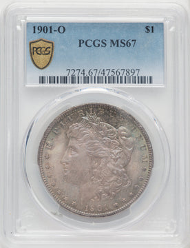 1901-O Morgan Dollar PCGS MS67