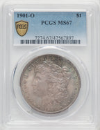 1901-O Morgan Dollar PCGS MS67