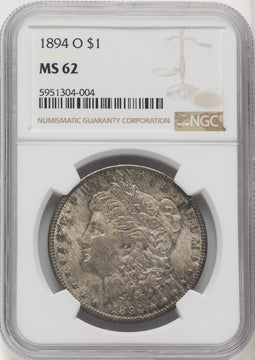 1894-O Morgan Dollar NGC MS62