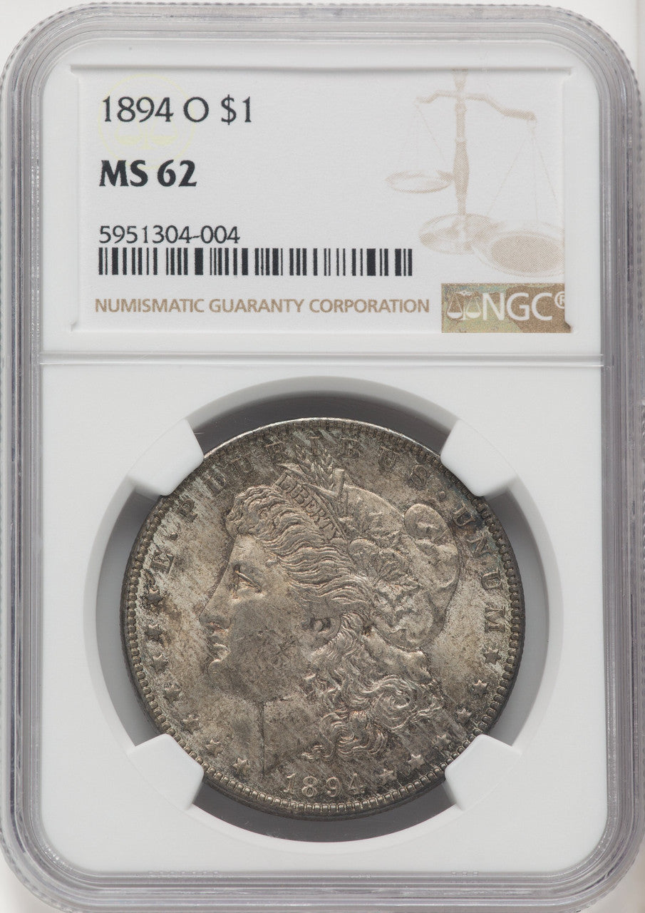 1894-O Morgan Dollar NGC MS62