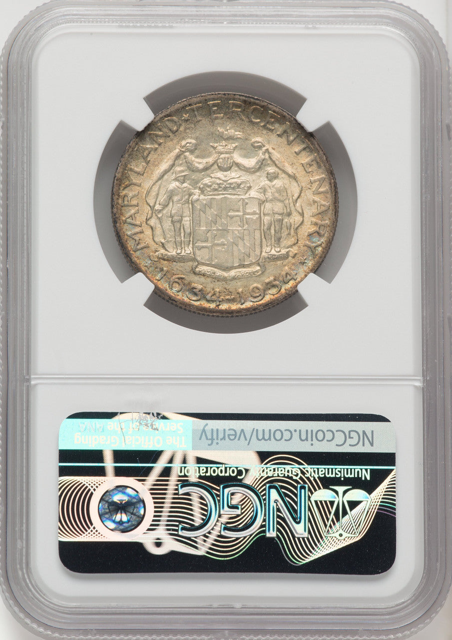 1934 50C Maryland Commemorative Silver NGC MS68 (770677039)