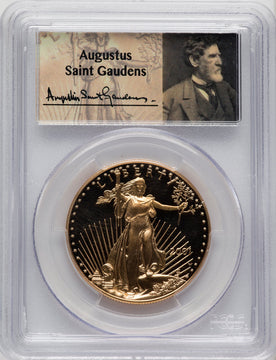 2001-W $50 One-Ounce Gold Eagle Saint-Gaudens Signature St. Gaudens Signature PCGS PR70