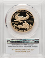 2016-W $50 One-Ounce Gold Eagle 30th Anniversary First Strike PCGS PR70 (770639005)