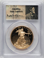 2015-W One-Ounce Gold Eagle First Strike Saint Gaudens St. Gaudens Signature PCGS PR70
