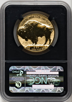 2013-W $50 One-Ounce Gold Buffalo Reverse Proof First Strike ER Bison Label NGC PF70