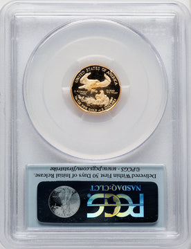 Gold American Eagle FS Flag NGC PF70