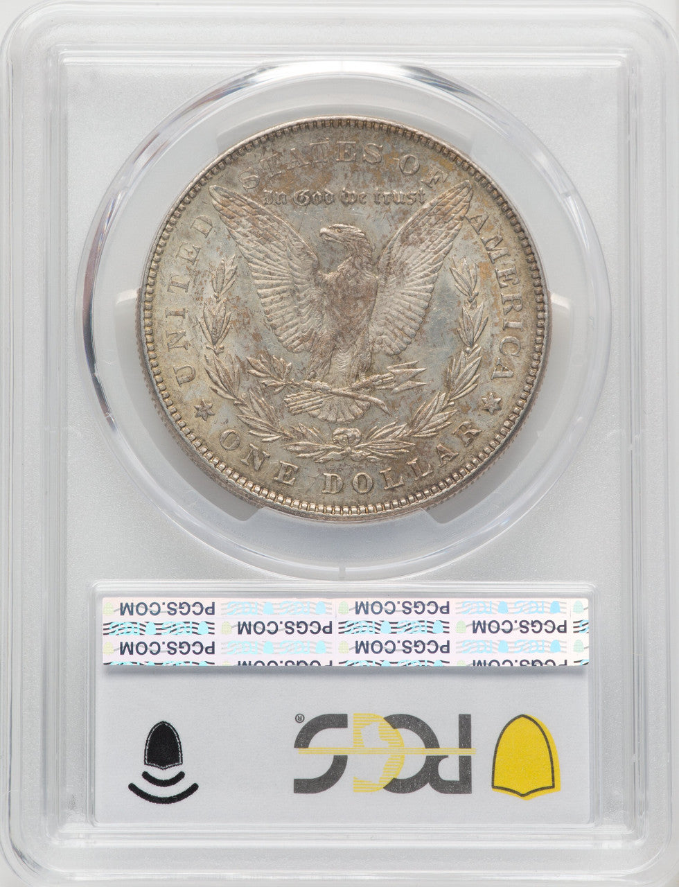 1878 7/8FWeak VAM 44 Trpl Blossoms Morgan Dollar PCGS AU53