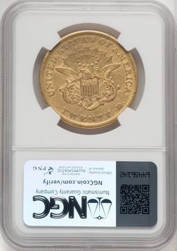 1853 $20 Liberty Double Eagle NGC XF45