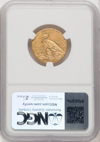 1915 $5 Indian Half Eagle NGC MS62 (769180008)
