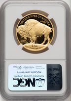 2012-W $50 One-Ounce Gold Buffalo NGC PF70 (519746007)