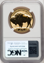 2013-W $50 One-Ounce Gold Buffalo Reverse Proof 100th Anniversary NGC PF70 (770044008)
