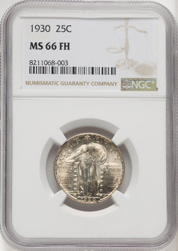 1930 25C FH Standing Liberty Quarter NGC MS66 (770165017)