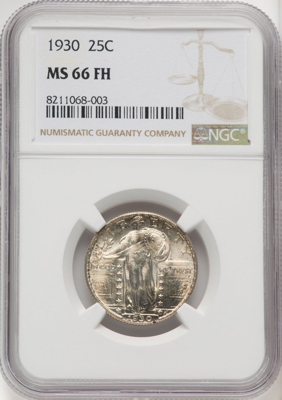 1930 25C FH Standing Liberty Quarter NGC MS66 (770165017)