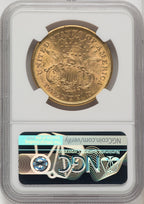 1875-S $20 Liberty Double Eagle NGC AU58 (770637022)