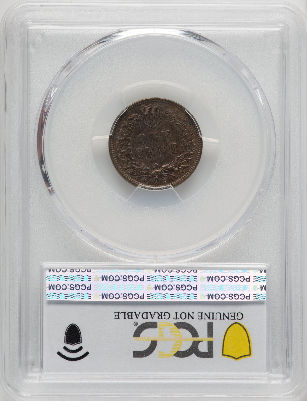 1909-S 1C Indian BN Genuine Indian Cent Genuine PCGS MS60