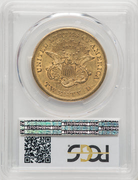 1856-S $20 Liberty Double Eagle PCGS AU53 (770637023)