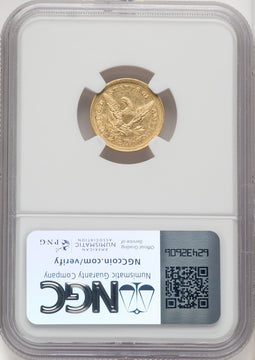 1851 $2.50 Liberty Quarter Eagle NGC AU55 (770522017)