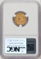 1909 $2.50 Indian Quarter Eagle NGC MS62 (770522031)