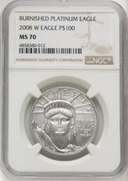 2008-W $100 One-Ounce Platinum Eagle NGC MS70 (770569122)