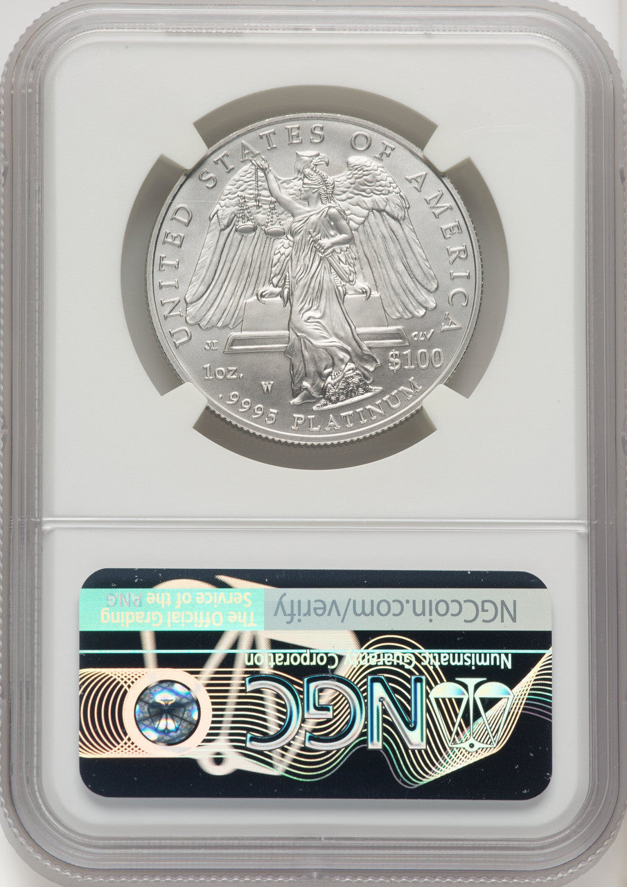 2008-W $100 One-Ounce Platinum Eagle NGC MS70 (770569122)