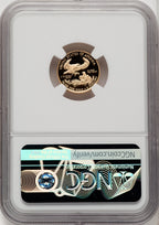 2014-W Gold American Eagle 4-Coin Set NGC PF70 Moy Signed