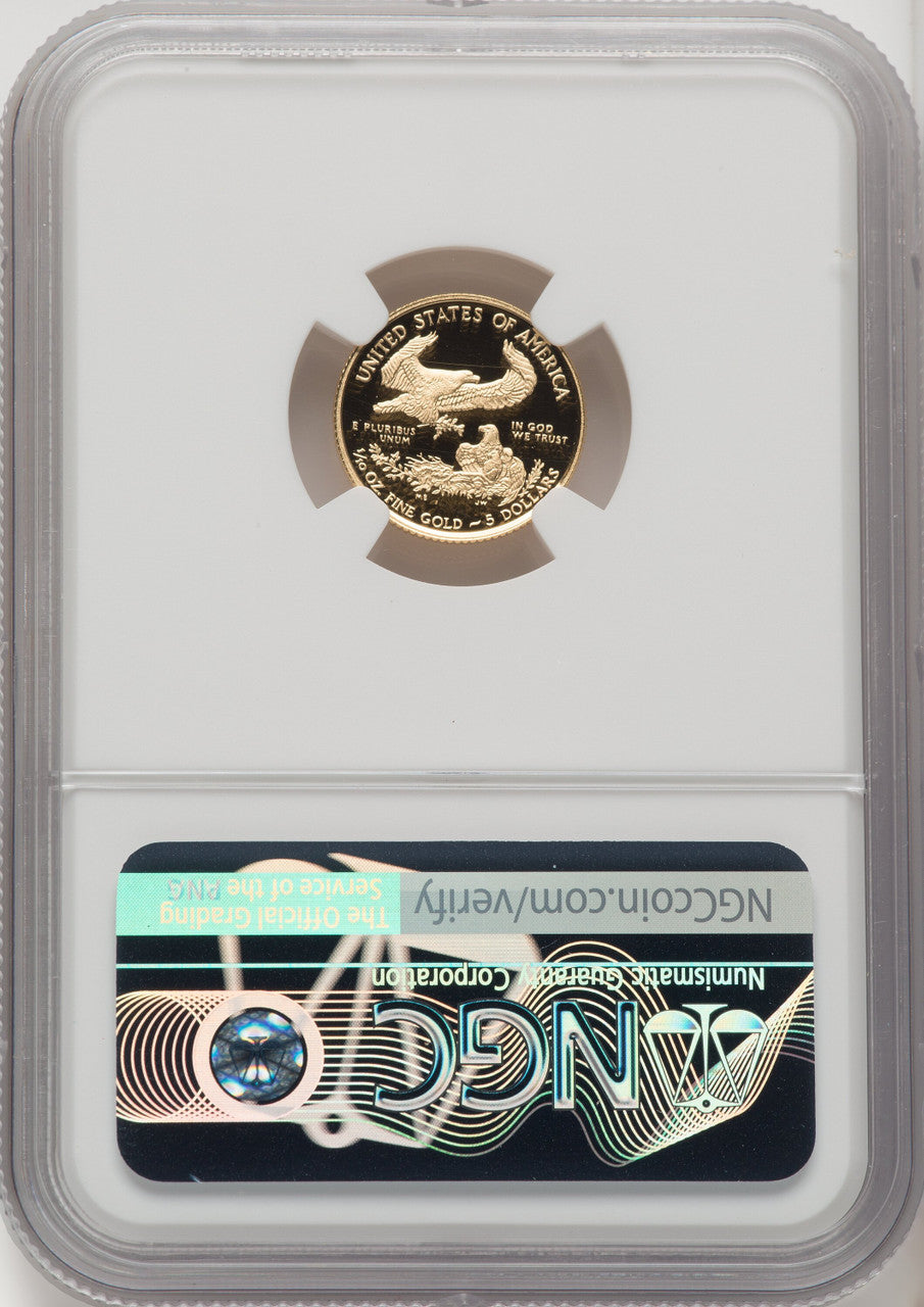 2016-W Gold American Eagle 4-Coin Set NGC PF70 Moy Signed