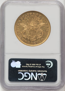 1872-S $20 Liberty Double Eagle NGC AU55 (519392100)