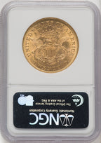 1875 $20 Liberty Double Eagle NGC MS61 (519392111)
