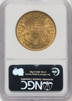 1875-S $20 Liberty Double Eagle NGC MS60 (519392114)