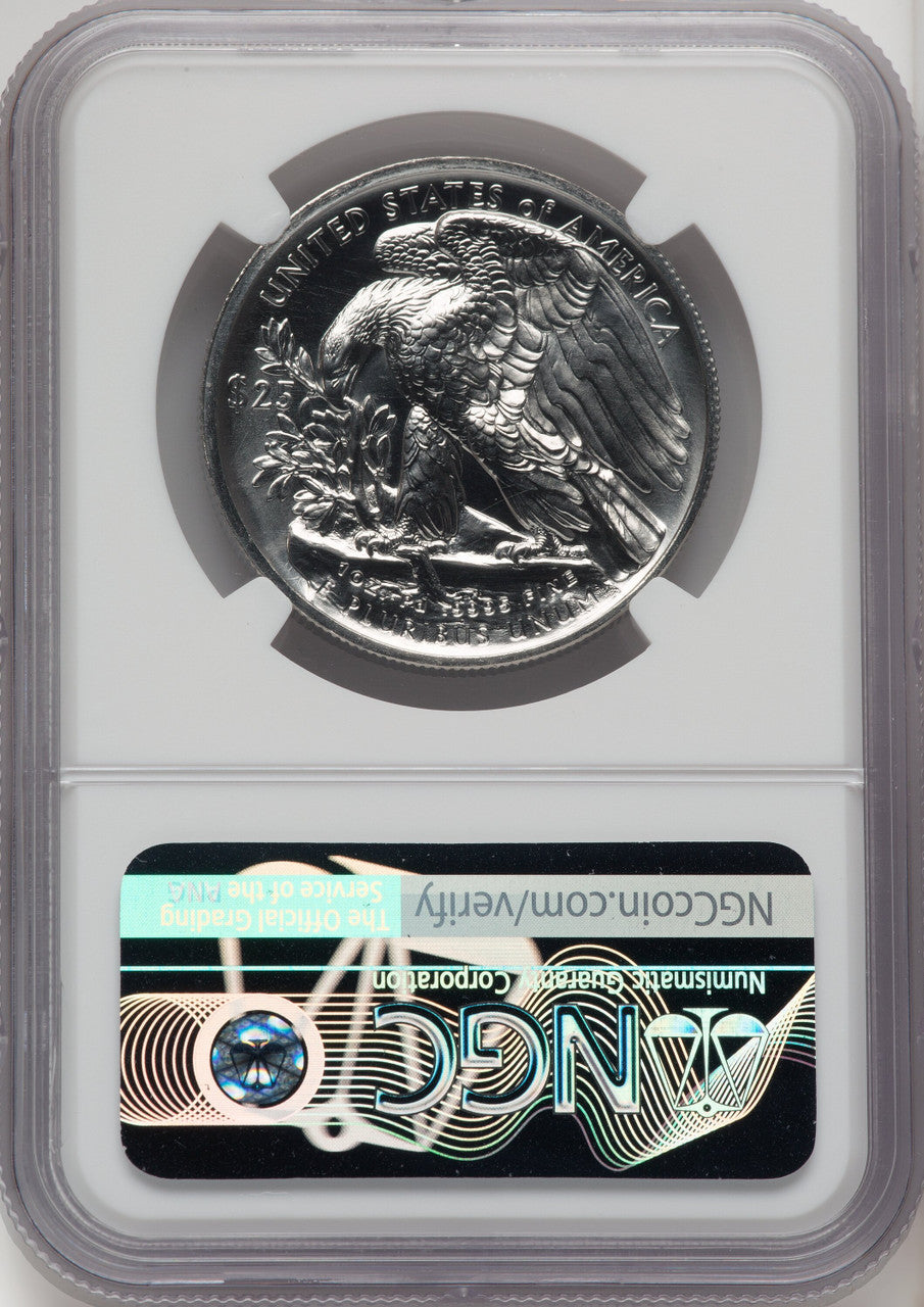 2021 Palladium Eagle 1 oz FDI Adolph Weinman NGC MS70